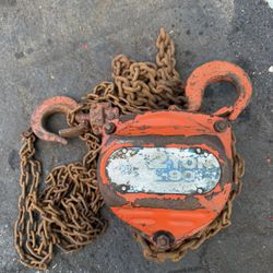 2 TON Chain Hoist – Heavy Duty Manual Chain Block – Industrial Grade – Ready to Work 