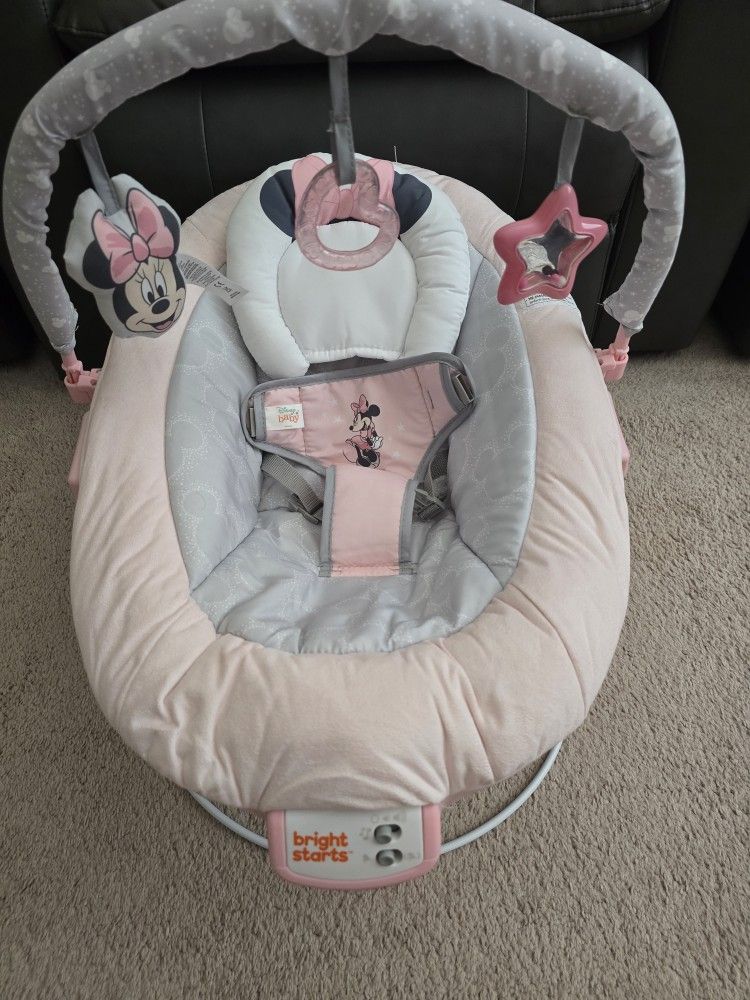 Bright Starts Minnie Mouse Bouncer
