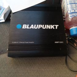 Blaupunkt  1500 Watt 1 Channel Car Amp 