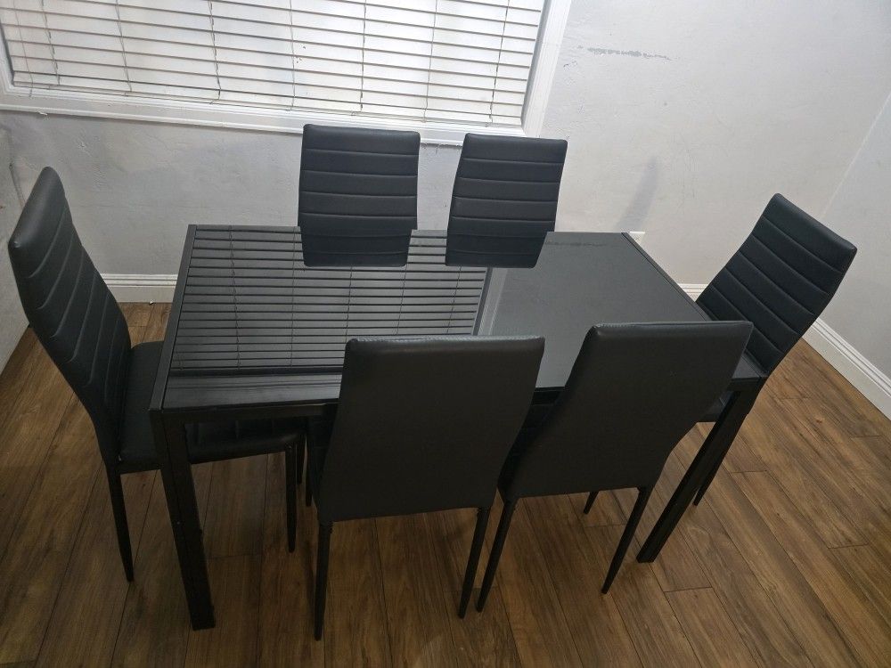 Black Dining Table