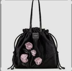 Victoria's Secret Gardenia Floral Tote Bag 