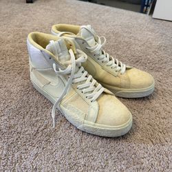 Nike SB Zoom Blazer Mid PRM Lemon Wash Size 10