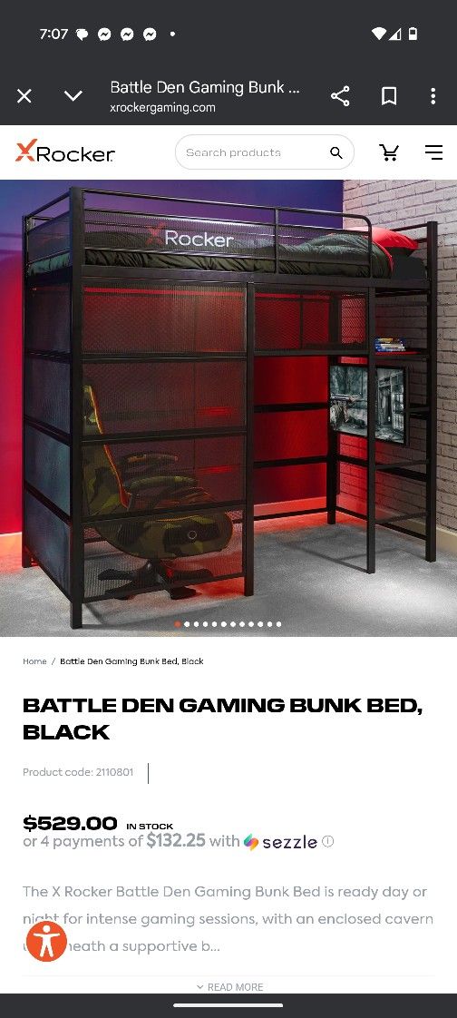 Gaming Bunk Bed!