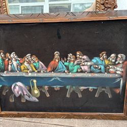 Velvet Painting of The Last Supper 