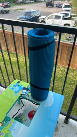 Blue Thick Foam Exercise Mat