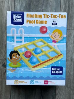 Tic Tac Shot Floating Tic-Tac-Toe Pool Game