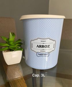 Bote one touch Arroz Tupperware MX