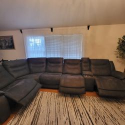 Large Corner Recliner Sofa