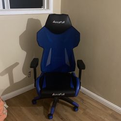 Autofull Blue Gaming Chair