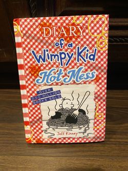 Diary if a Wimpy Kid Hot Mess Hardcover Book