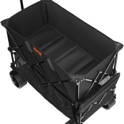 New Heavy Duty Folding Wagon 450lb Capacity – Double Layer Cart $60