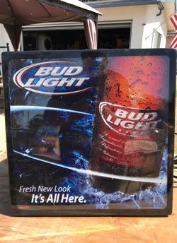 Bud light sign