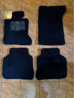 Genuine Lambswool Sheepskin Floor Mats For Rolls Royce Ghost 2016 - 2025