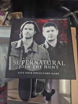 Supernatural: Join The Hunt Save Your Souls Card Game