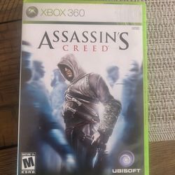 Xbox 360 Assassins Creed Game 