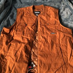Hurley 2xl Brown Vest