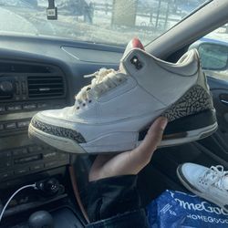 JORDAN 3 “WHITE CEMENT” SIZE 11