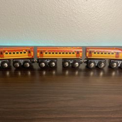 Imaginarium Toys R Us Wooden Bullet Train 3 Pieces Brio And Thomas Compatible