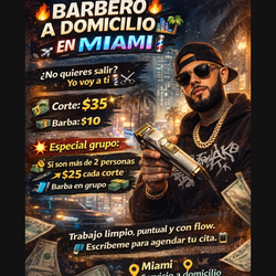 Barbero en miami