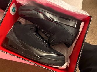 Mens Jordan 3 Black Cat 11.5