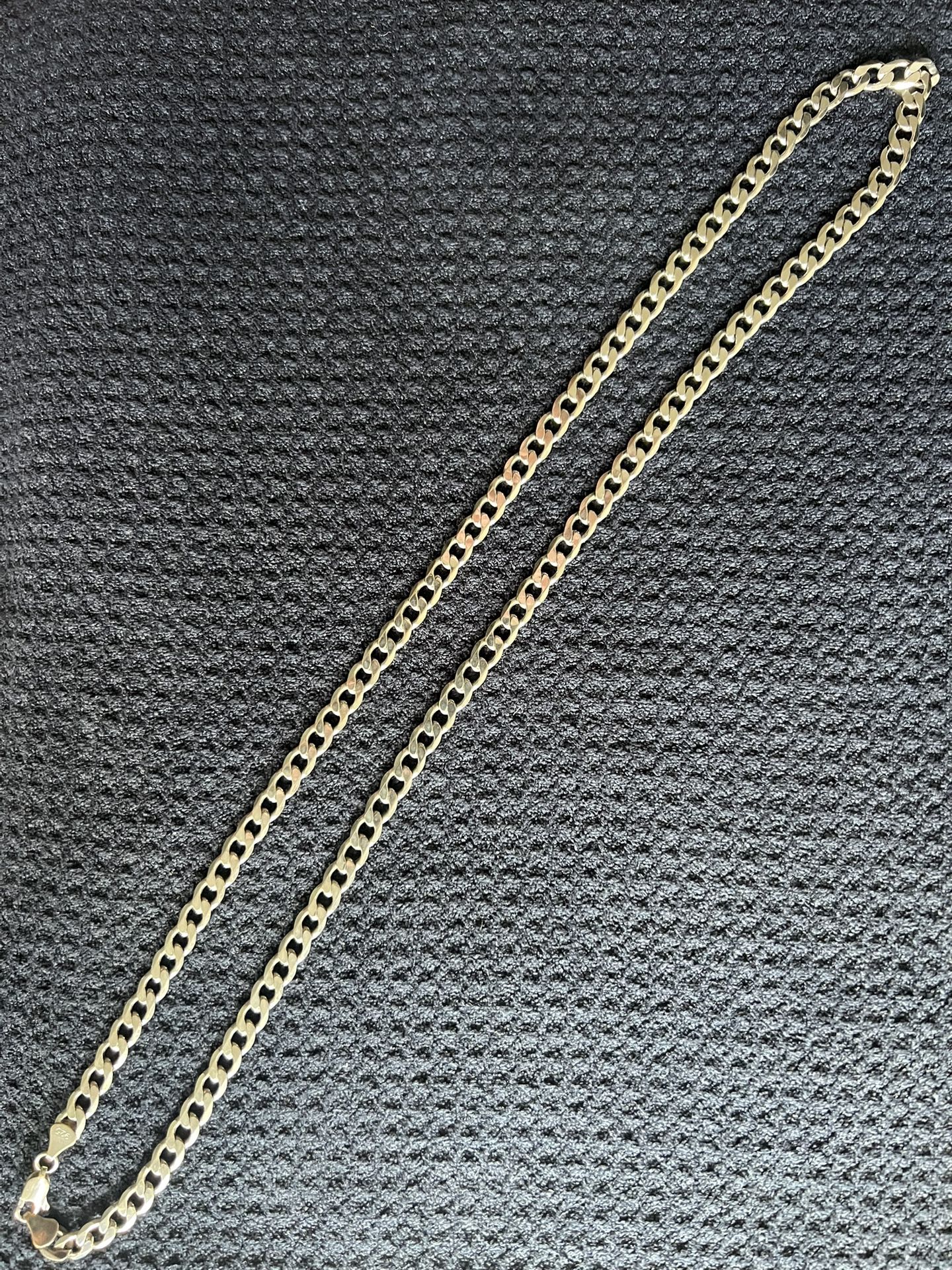 925 Silver Cuban Chain