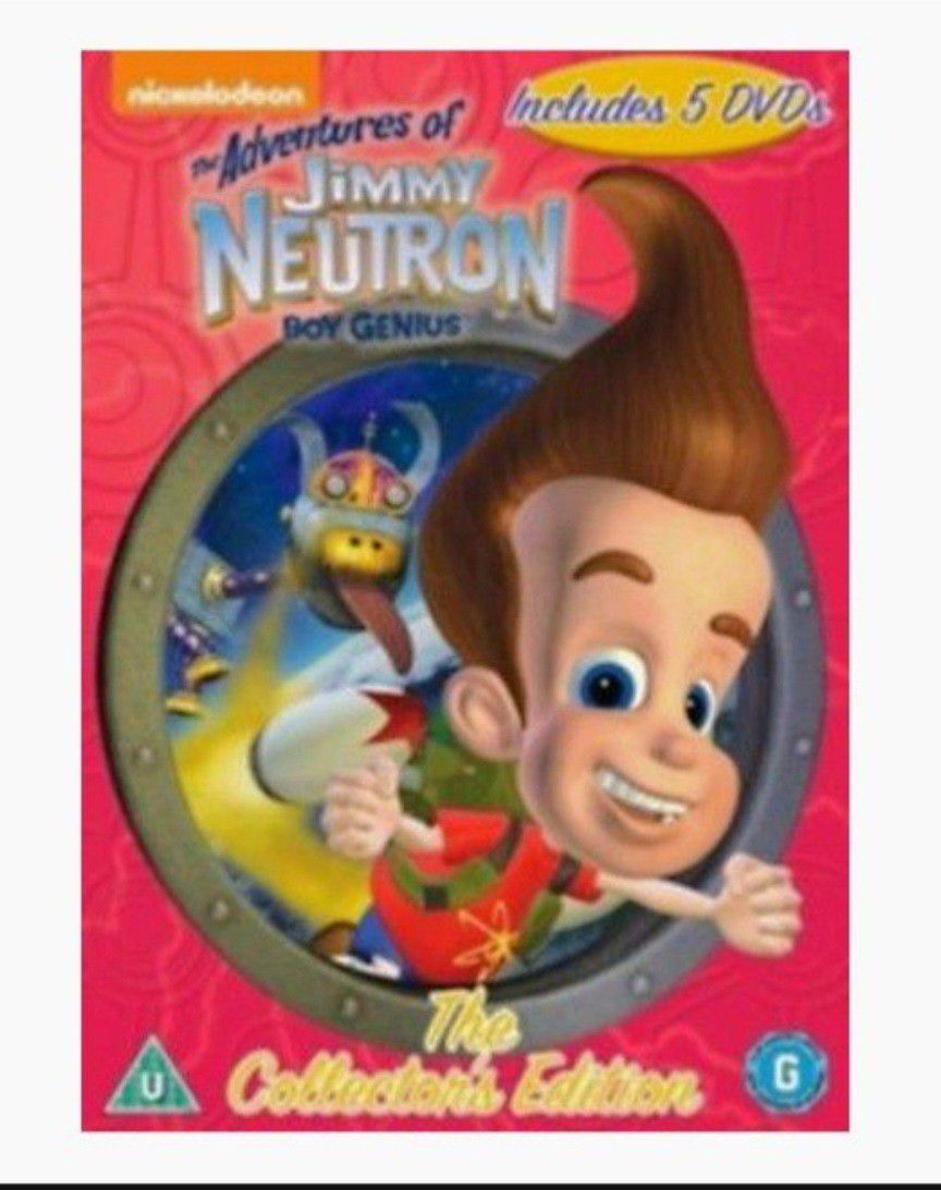 The Adventures of Jimmy Neutron Boy Genius DVD Box Set The Collectors Edition UK Version 