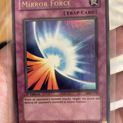 Mirror force Yu Gi Oh     MRD-138 