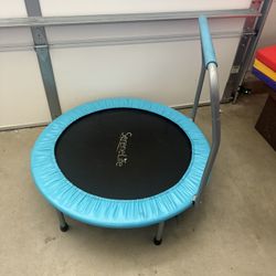 SereneLife 36″ Foldable Mini Trampoline for Kids
