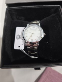 VINCE CAMUTO AYLA Women WATCH SILVER 