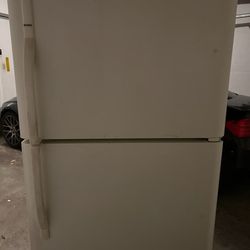 White Two Door Refrigerator With No Dents
