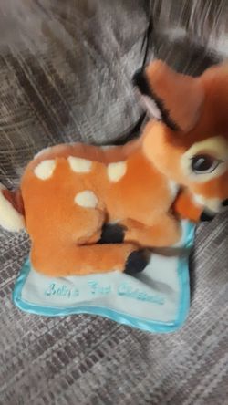 Wind up musical fawn, First Christmas