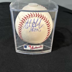 Adrian Gonzalez Autograph Ball 