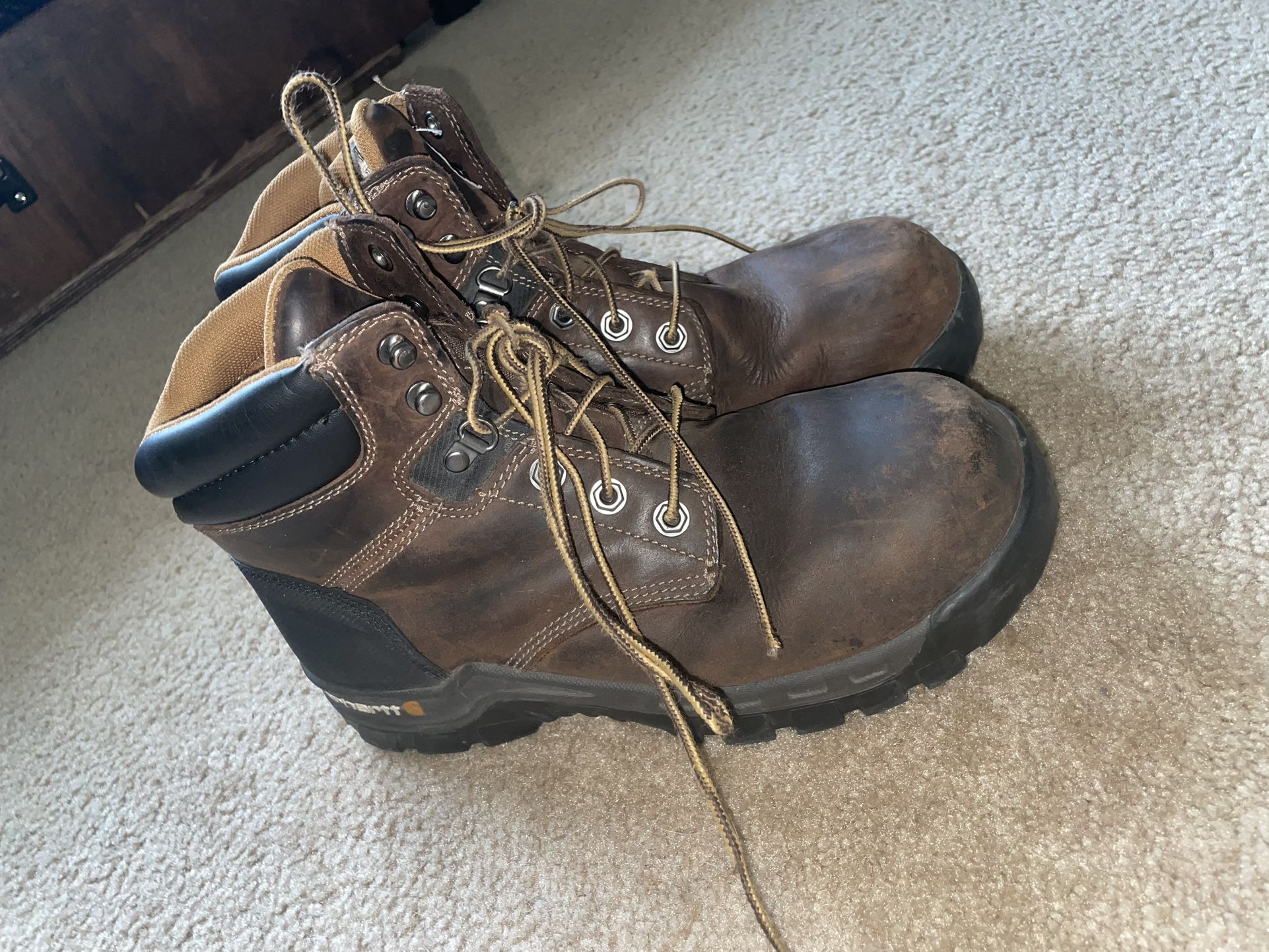 Carhartt steel toe work boots