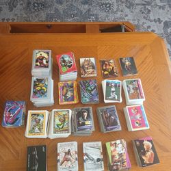 Box Full Of Collector Cards 