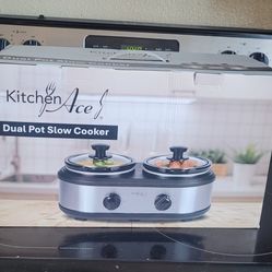 *New* Slow Cooker Duel Pot