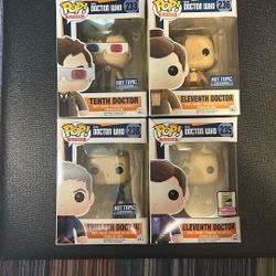 Doctor Who Funko Pops