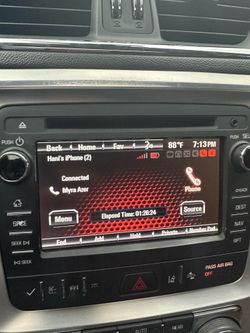GMC stereo with navigation and Cd