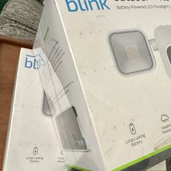 Unopened 2 Blink Outdoor & Flood Lights 