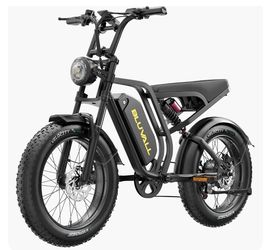 Bluvall 20 inch Fat Tire Electric Bike R720