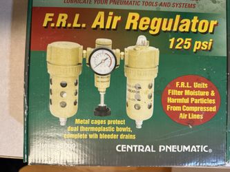 FRL Air Regulator 125 PSI