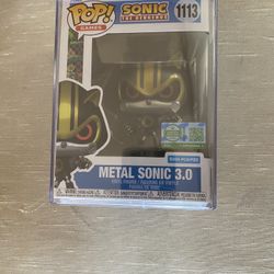 Funko Pop Metal Sonic 3.0 LE 5000