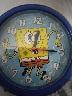 SpongeBob clock