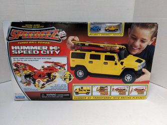 Speedeez Micro Machines Hummer H2 Speed City Playset 2003