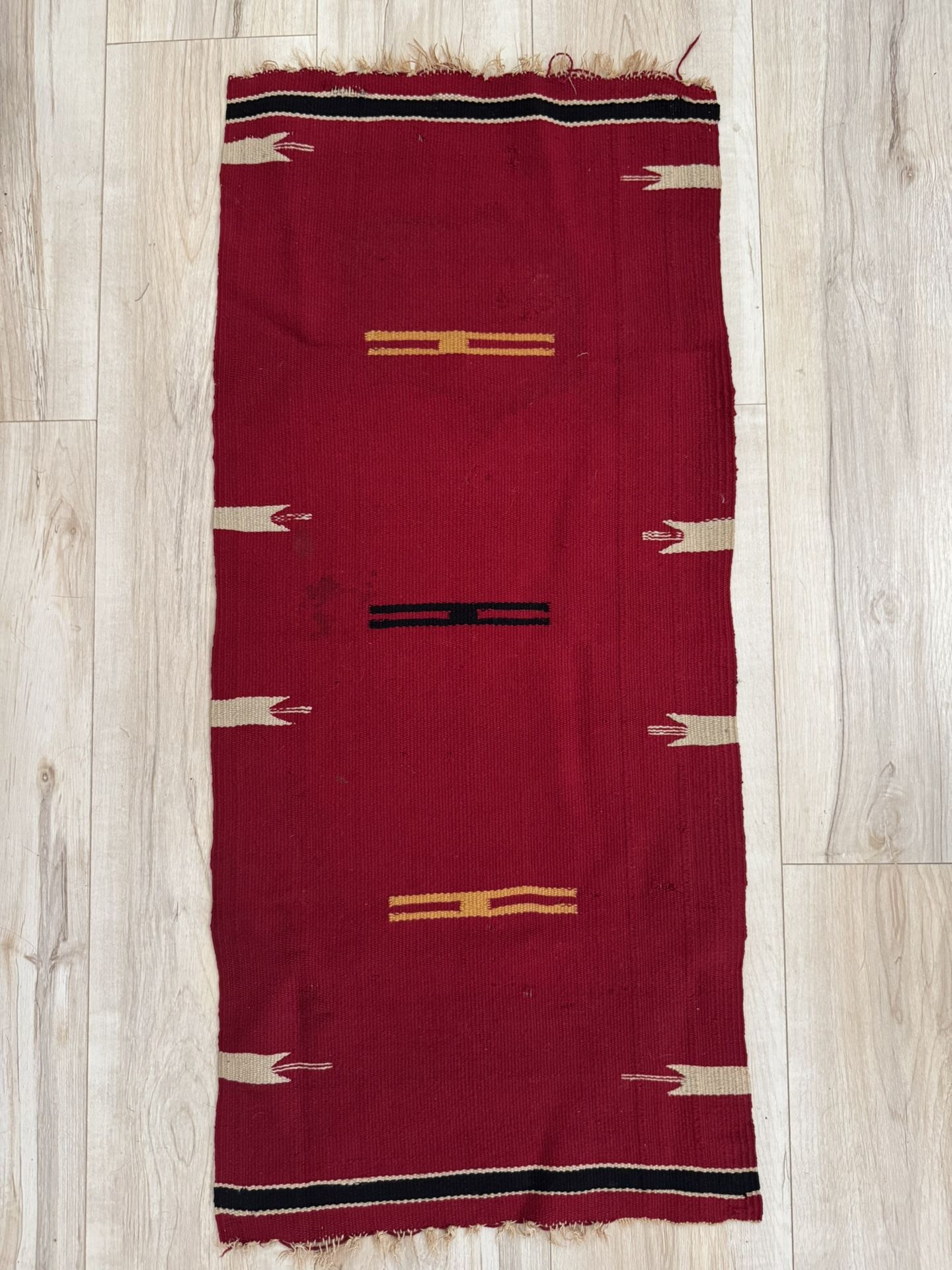 Antique Navajo Native American Indian Chimayo Weaving