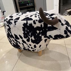 cow ottoman
