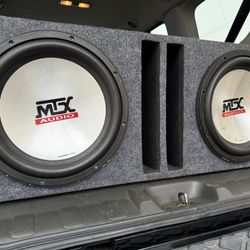 MTX Sub Woofer Speakers 🔊 And Amp 