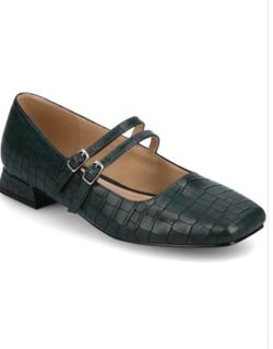 Brand New Croco Green Mary Jane Shoes