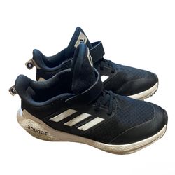 Adidas Kids Black And White Bounce Sneakers Size: 2.5