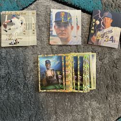 Baseball cards Nolan Ryan Lot