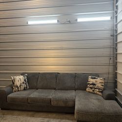 Ashley Furniture Gray Soft Sectional Sofa